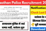 Rajasthan Police Recruitment 2025